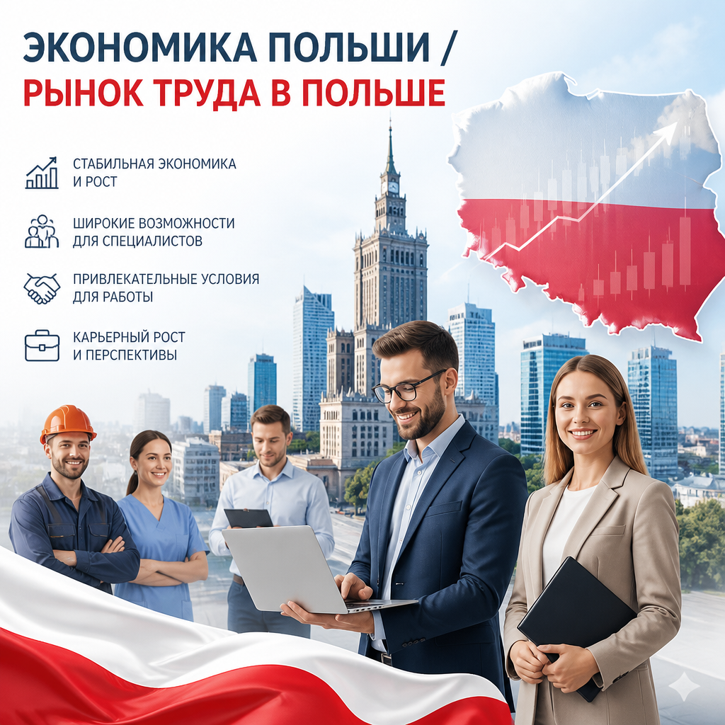 Рынок труда в Польше: занятость, особенности и востребованные профессии
